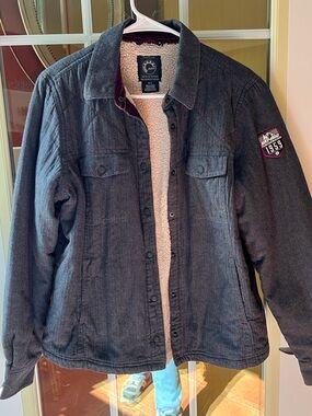 Women’s Ski-Doo Sherpa-Lined Quilted Style Jacket in Dark Gray